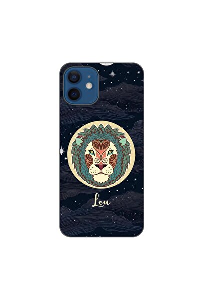 OEM Husa compatibila cu Apple iPhone 12 Silicon Gel Tpu Model Horoscop Leu