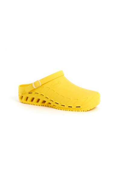 Scholl Saboti de lucru autoclavabili Clog Evo, galben, marimea 35/36,
