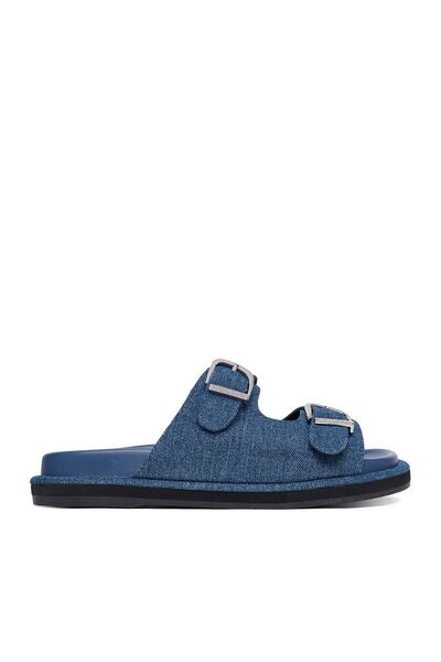 Guess Jeans Women's Flip-flops Blue