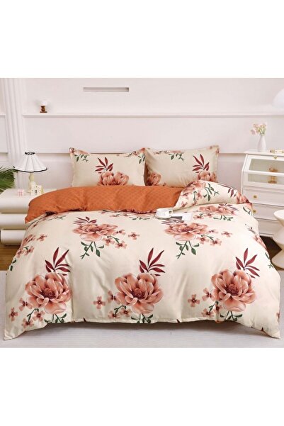 Edormitor Satin Cotton Bedding Set 4 Pieces, Fitted Sheet LBS 10770