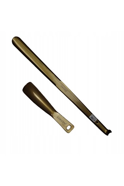 Coccine Set 2 incaltatoare din plastic, Coccine, 60/20 cm, Auriu