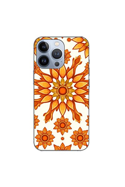OEM Husa compatibila cu Apple iPhone 13 Pro Silicon Gel Tpu Model Sun Flower ...