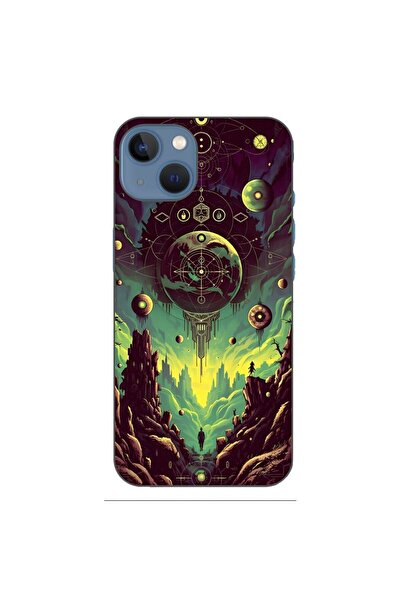 OEM Θήκη συμβατή με Apple iPhone 13 από Σιλικόνη Gel TPU με Μυστικό Σχέδιο Πλ...