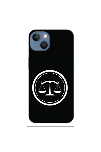 OEM Case compatible with Apple iPhone 13 Silicone Gel Tpu Scales of Justice P...