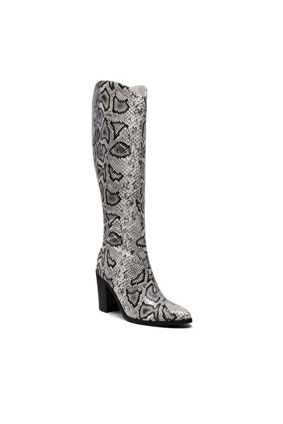 DeeZee Cizme cowboy de damă ZALRT220103 Gri
