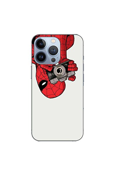 OEM Case compatible with Apple iPhone 13 Pro Silicone Gel Tpu Spiderman Model
