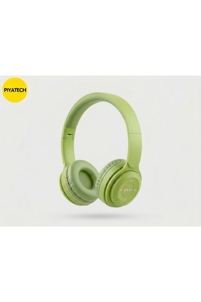 PİYATECH Kablosuz Bluetooth Kulak Üstü Kulaklık