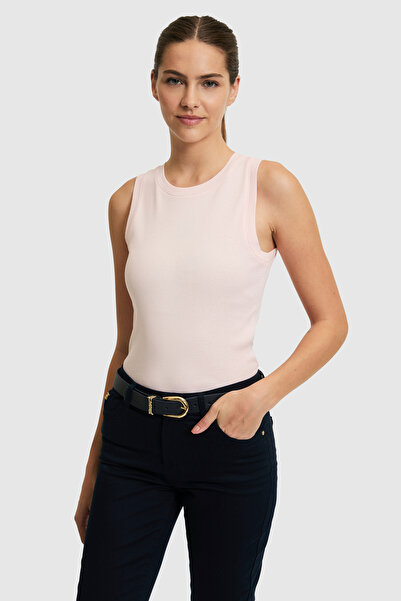U.S. Polo Assn. Women's Open Crew Neck Basic T-Shirt 50323534-Vr078