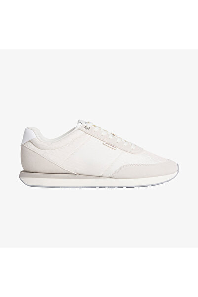 Calvin Klein Retro Runner Ripstop Erkek Beyaz Sneaker