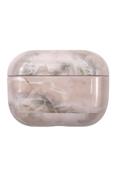 Sonique Θήκη PC Marble για AirPods Pro Ροζ Ανοιχτό