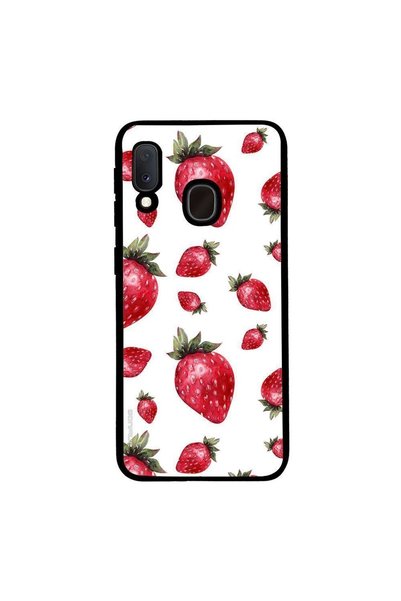 Sonique Θήκη Fruit Series για Samsung Galaxy A20e Φράουλα 01