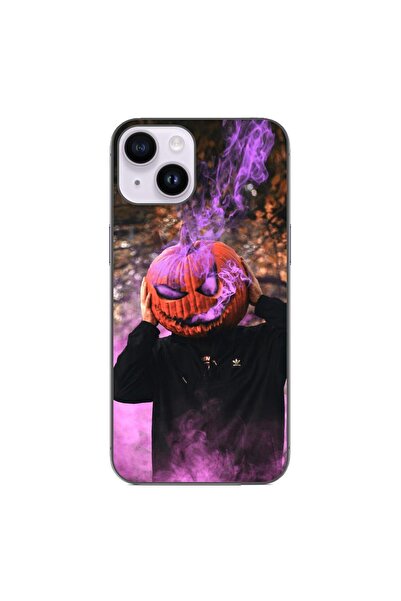 OEM Husa compatibila cu Apple iPhone 14 Silicon Gel Tpu Model Halloween Cap D...