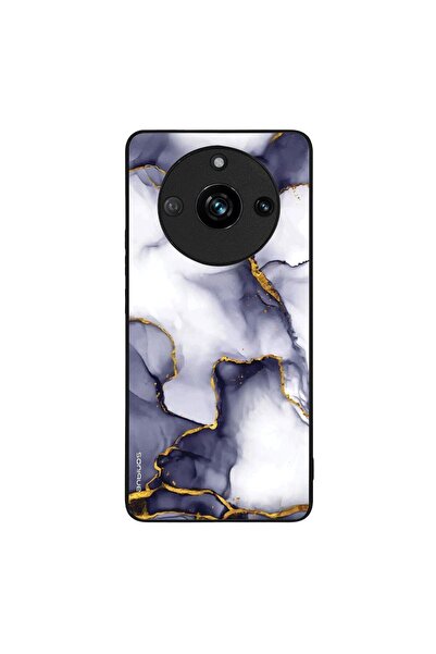 Sonique Θήκη Marble Series για Realme 11 Pro 5G / Realme 11 Pro Plus 5G Μωβ Γκρι