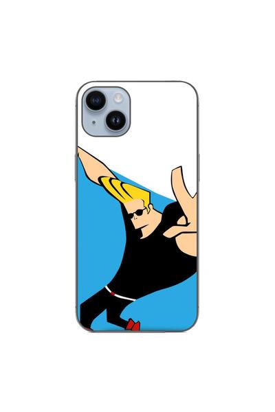 OEM Husa compatibila cu Apple iPhone 15 Plus Silicon Gel Tpu Model Johnny Bravo