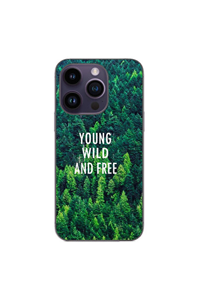 OEM Husa compatibila cu Apple iPhone 14 Pro Silicon Gel Tpu Model Wild and Free