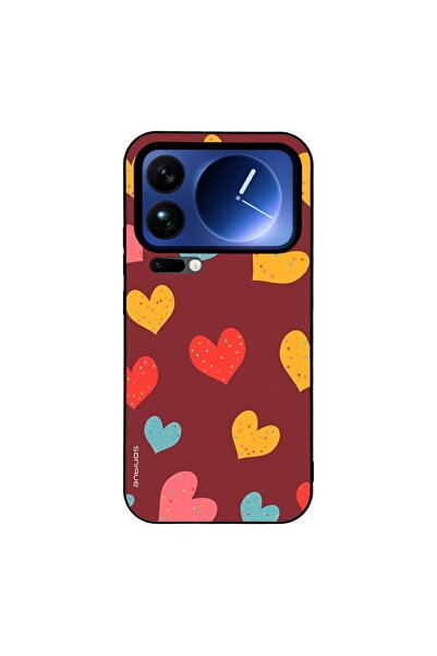 Sonique Θήκη Heart Series για Xiaomi Xiaomi 17 Pro Max 5G Μπορντώ