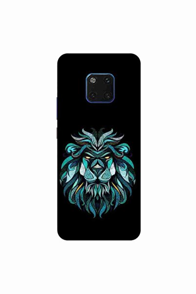 OEM Husa compatibila cu Huawei Mate 20 Pro Silicon Gel Tpu Model Abstract Lion