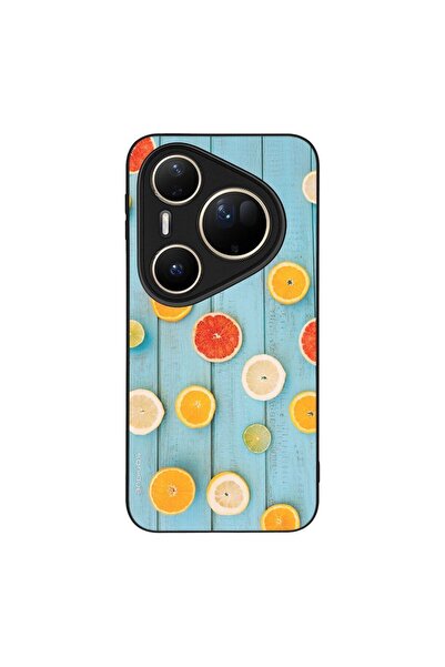Sonique Θήκη Fruit Series για Huawei Pura 80 Ultra Γκρέιπφρουτ