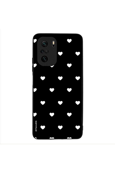 Sonique Θήκη Heart Series για Xiaomi Poco F3 / Mi 11i Μαύρο 02