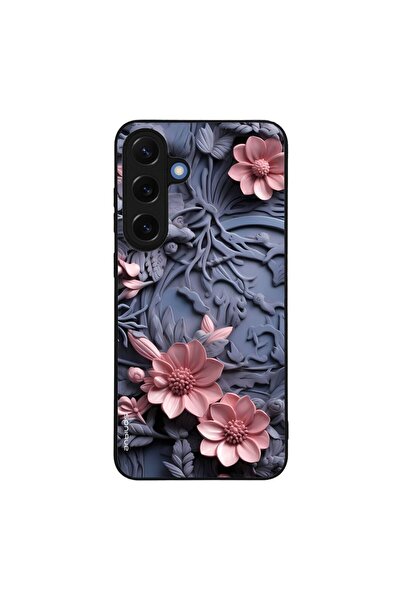 Sonique Θήκη 3D Flower Series για Samsung Galaxy S25 Plus Ροζ 02