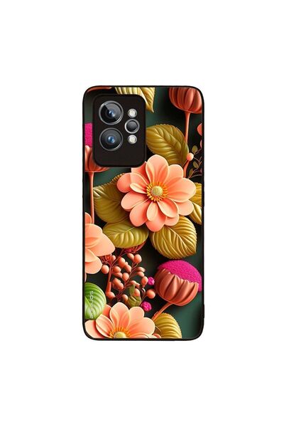 Sonique Θήκη 3D Flower Series για Realme GT 2 Pro Σομόν