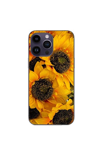 OEM Husa compatibila cu Apple iPhone 15 Pro Max Silicon Gel Tpu Model Floarea...