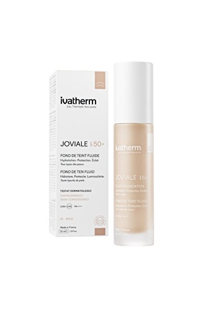 IVATHERM Fond de ten fluid SPF50+ Joviale, 30 ml, 01 Milk