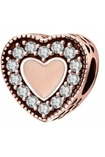 Larezo Pandantiv Tip Charm Pentru Bratari Modulare, Argint 925 Placat Cu Aur ...