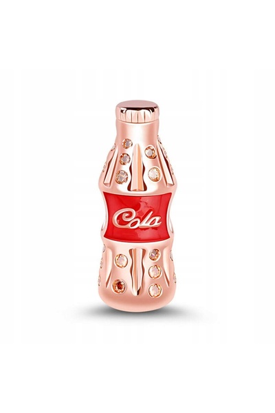 Larezo pandantiv, element decorativ, Model Coca Cola Kola, Zirconiu Cubic, Mo...