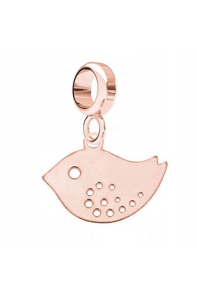 Larezo pandantiv, element decorativ, Model Colibri Aur Roz Pasare, Animale, I...