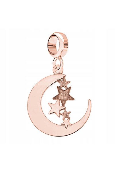 Larezo pandantiv, element decorativ, Model Lună Roz Stele Cer Nocturn, Inalti...