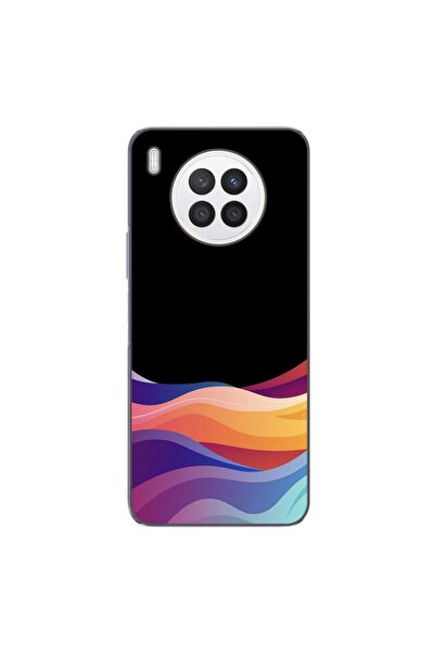 OEM Husa compatibila cu Huawei Nova 8i Silicon Gel Tpu Model Neon Waves