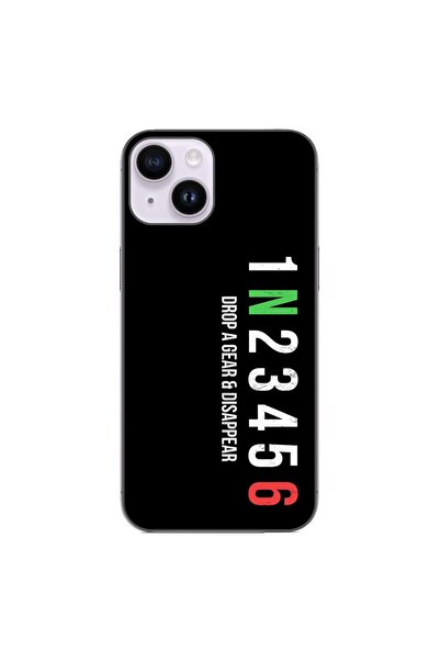 OEM Θήκη συμβατή με Apple iPhone 15 Σιλικόνης Gel TPU Μοντέλο Gears