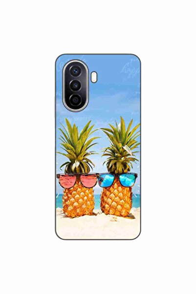 OEM Θήκη συμβατή με Huawei Nova Y70, από σιλικόνη gel TPU, με σχέδιο Παραλία ...