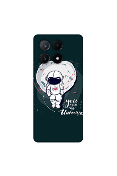 Other Xiaomi Poco X6Pro 5G You are my universe Transparent Silicone TPU Θήκη