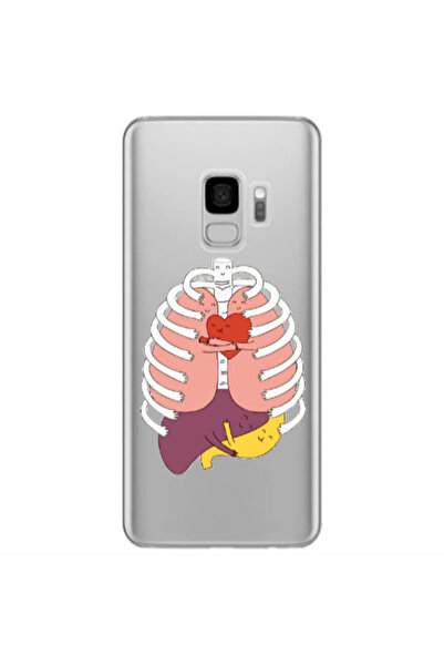 Other Samsung S9 Plus Anatomy Transparent Silicone TPU Θήκη