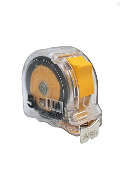 408 ŞERİT METRE 5m x 25 mm (Şeffaf)