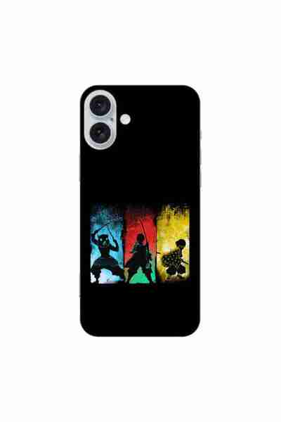 OEM Husa compatibila cu Apple iPhone 16 Plus Silicon Gel Tpu Model Demon Slay...