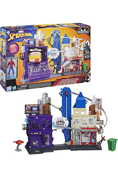 Hasbro Games Φιγούρα Δράσης Βένομ Εναντίον Σπάιντερ-Μαν: Μάχη στην Πόλη των Ι...