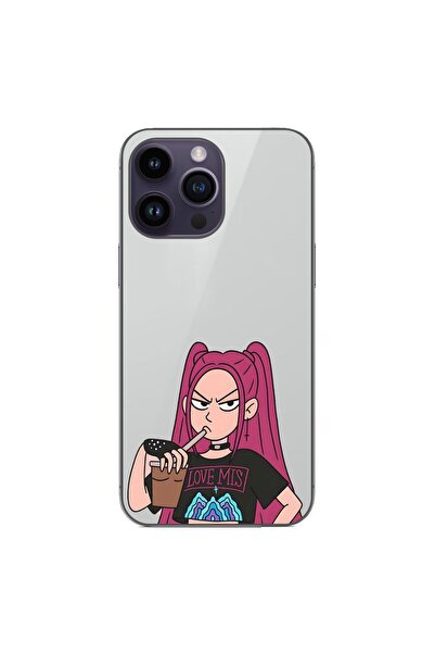 OEM Husa compatibila cu Apple iPhone 15 Pro Max Model KPop Demon Hunters Seri...