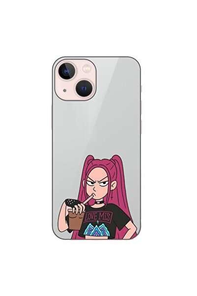 OEM Husa compatibila cu Apple iPhone 13 Mini Silicon Model KPop Demon Hunters...
