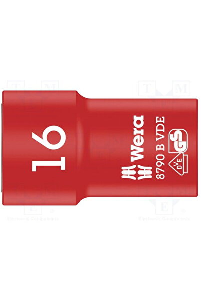 wera izolate, cu antrenare 3/8", 16 x 46 mm