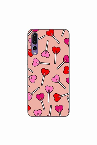 OEM Θήκη συμβατή με Huawei P20 Pro από σιλικόνη gel TPU με σχέδιο καρδιές και...