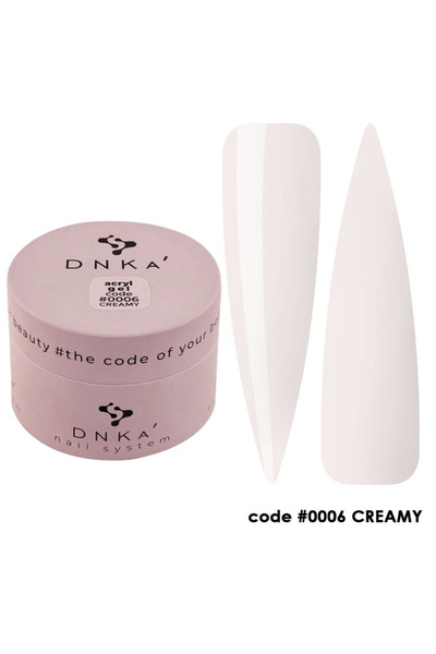 OEM Gel acrilic pentru unghii, Gel acrilic # 0006 Cremă DNKa, 30ml