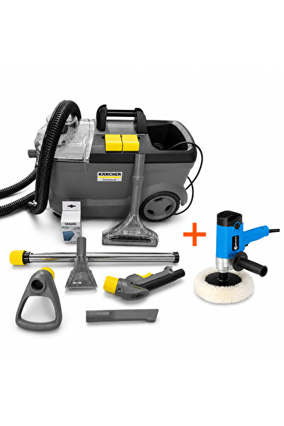 Karcher Puzzi 10/1 Halı ve Koltuk Yıkama Makinesi + Labomat Koltuk Ovalama