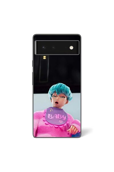 OEM Husa compatibila cu Google Pixel 6 Silicon Gel Tpu Model KPop Demon Hunte...