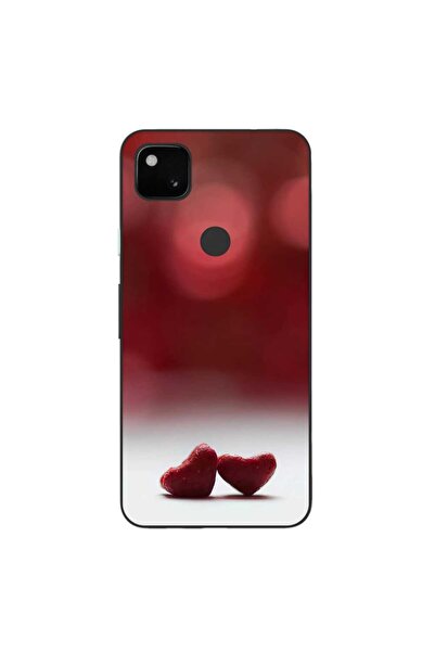 OEM Husa compatibila cu Google Pixel 4A Silicon Gel Tpu Model Little Hearts