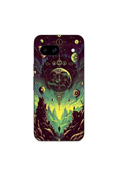 OEM Θήκη συμβατή με Google Pixel 8A Σιλικόνης Gel TPU με σχέδιο Μυστικός Πλαν...