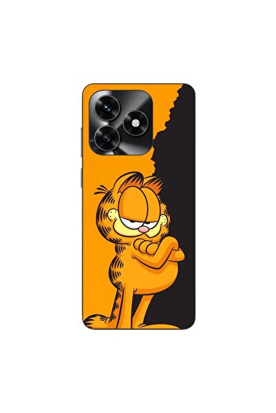OEM Husa compatibila cu Honor X5c Plus Silicon Gel Tpu Model Garfield Black a...