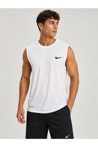 Nike Pro Dri-Fit Erkek Gri Antrenman Atlet